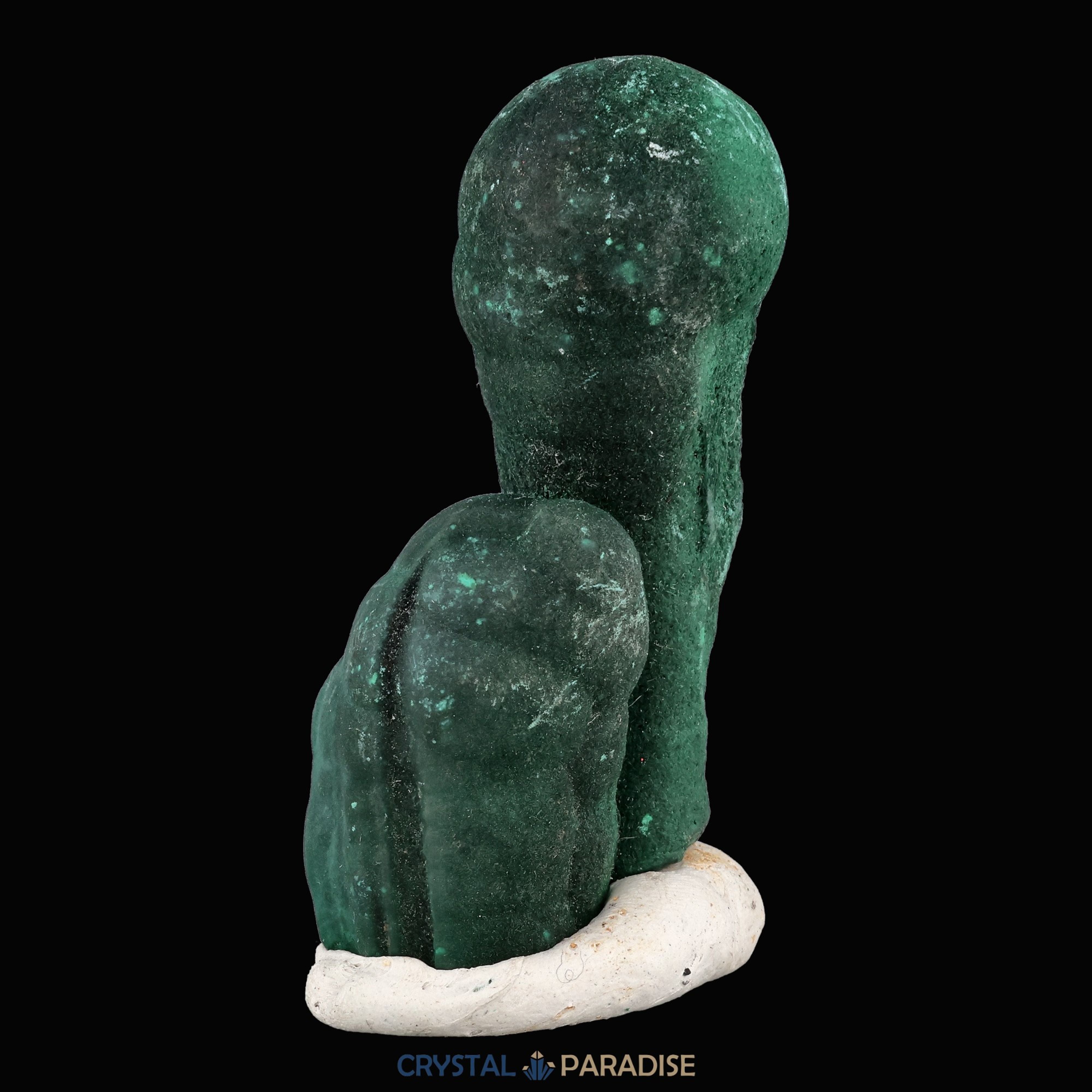 Velvet Samt Malachit Stufe aus der Tantara Mine, Kongo (112g) – Ansicht 5