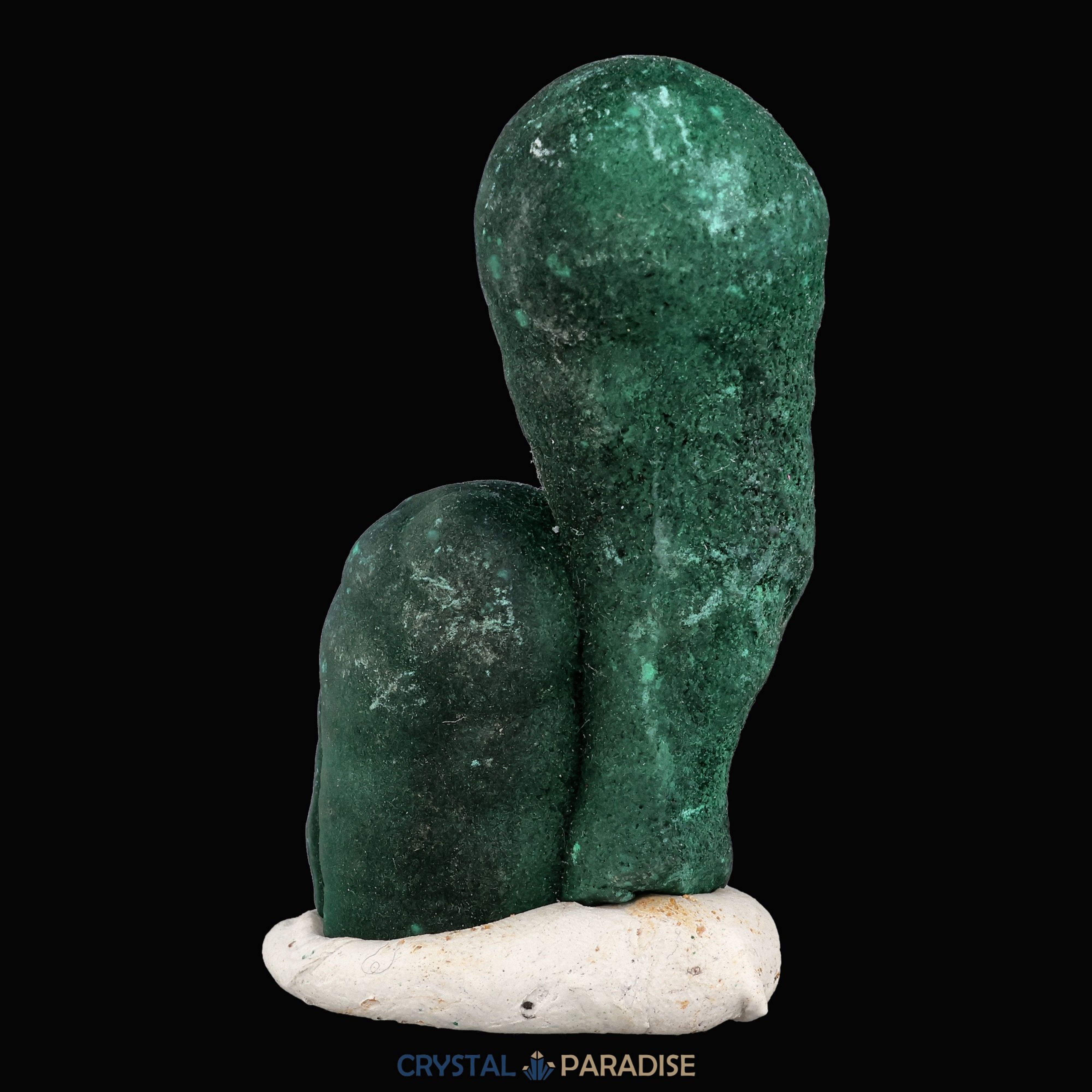Velvet Samt Malachit Stufe aus der Tantara Mine, Kongo (112g) – Ansicht 6