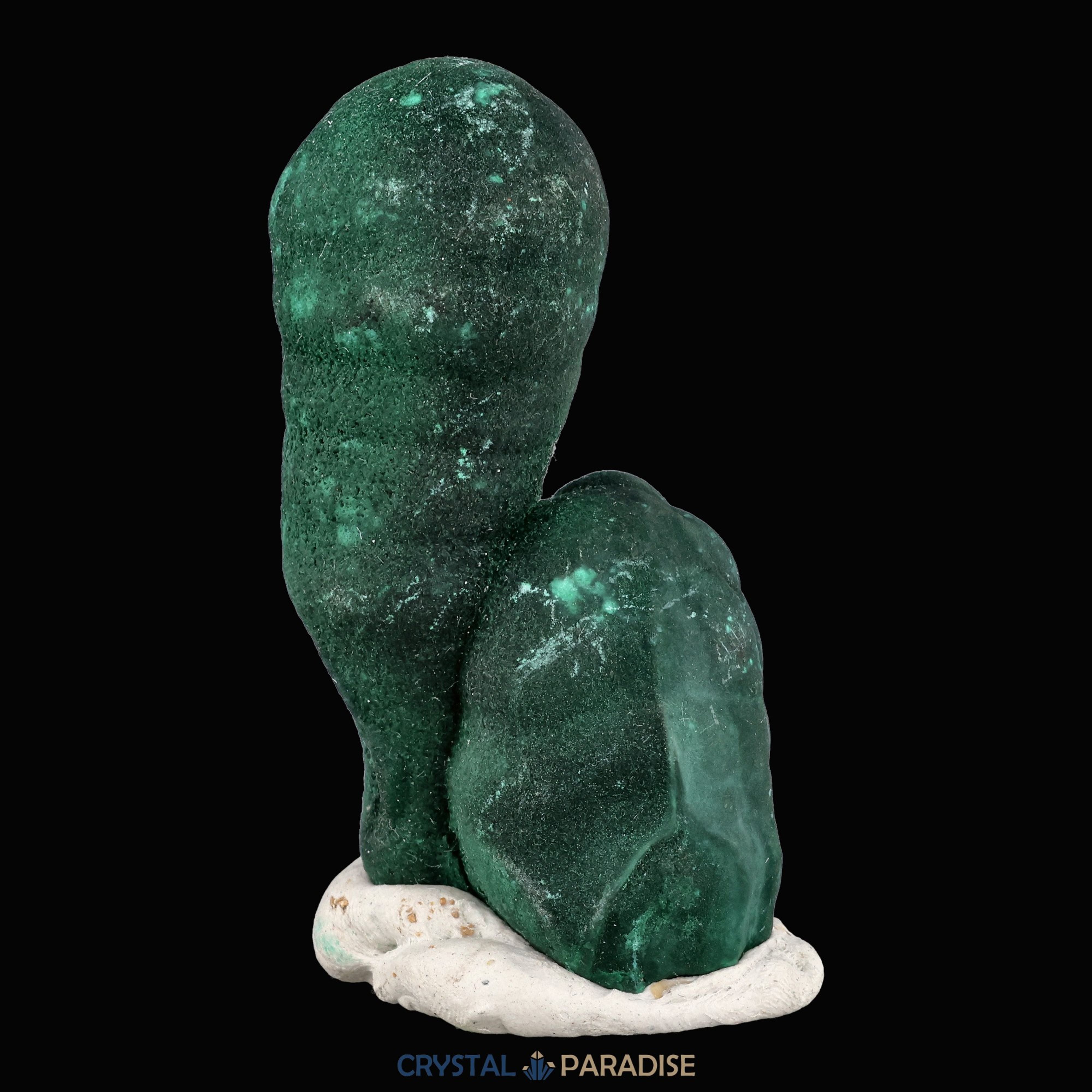 Velvet Samt Malachit Stufe aus der Tantara Mine, Kongo (112g) – Ansicht 9