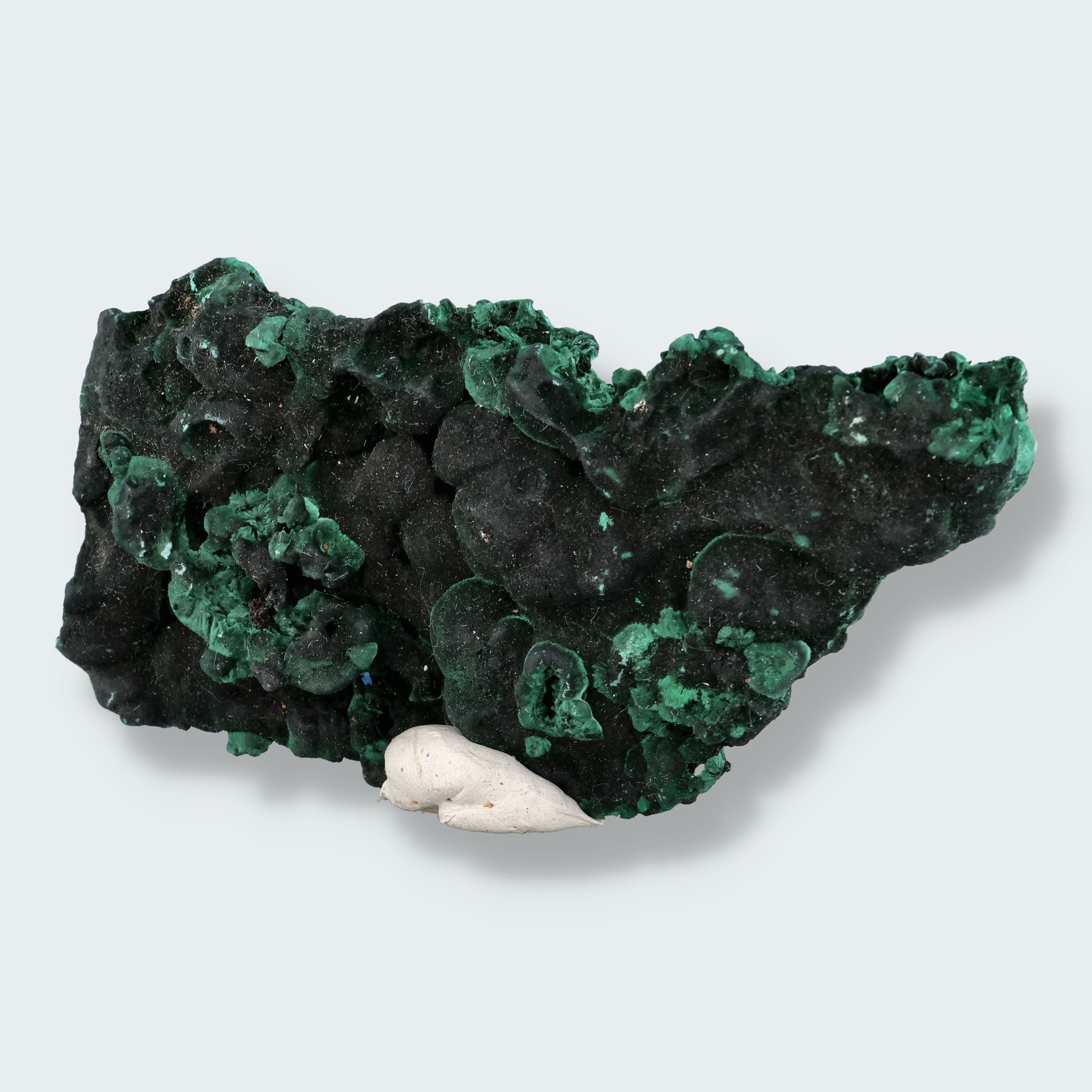Velvet Samt Malachit Stufe aus der Tantara Mine, Kongo (192g) – Ansicht 2