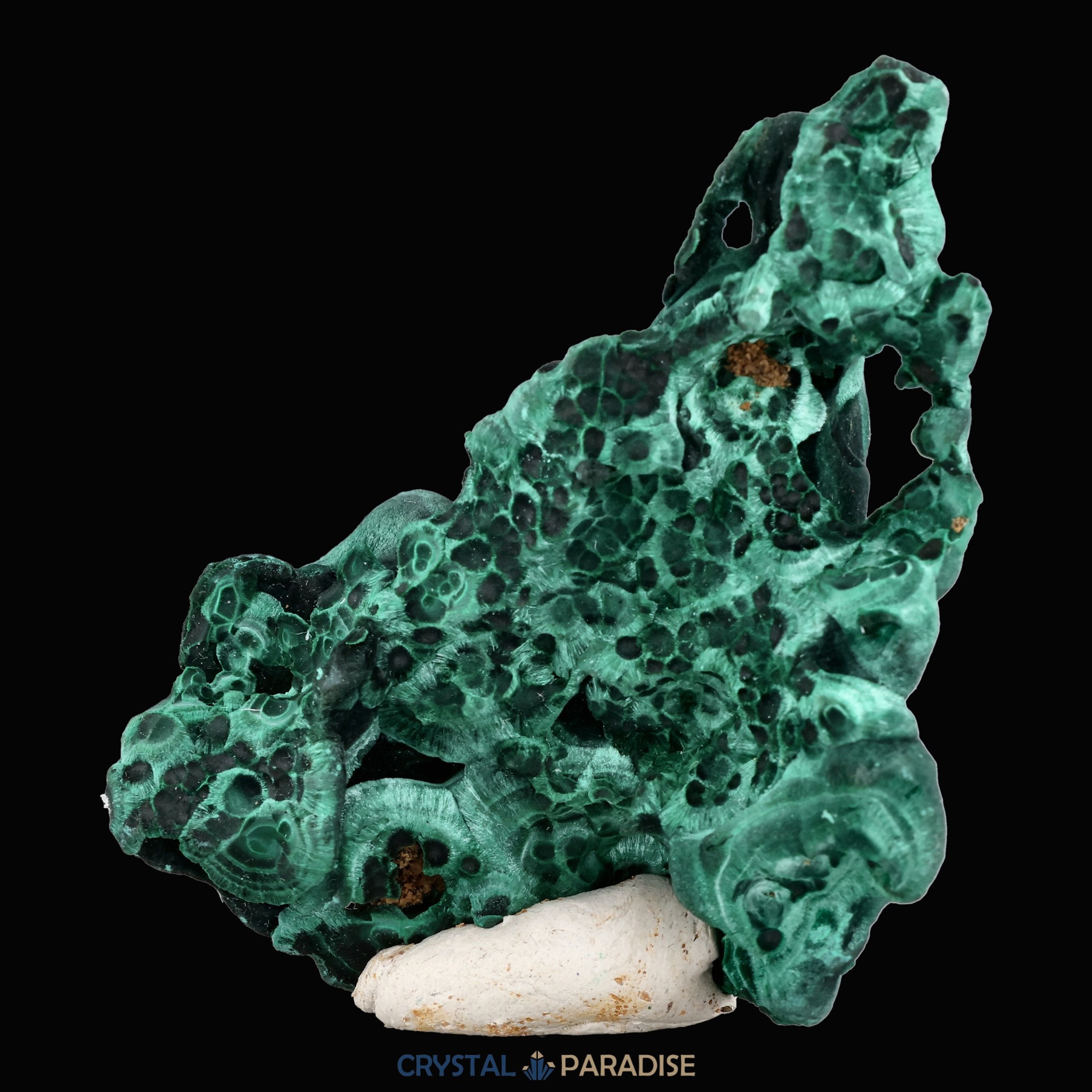 Velvet Samt Malachit Stufe aus der Tantara Mine, Kongo (194g) – Ansicht 7