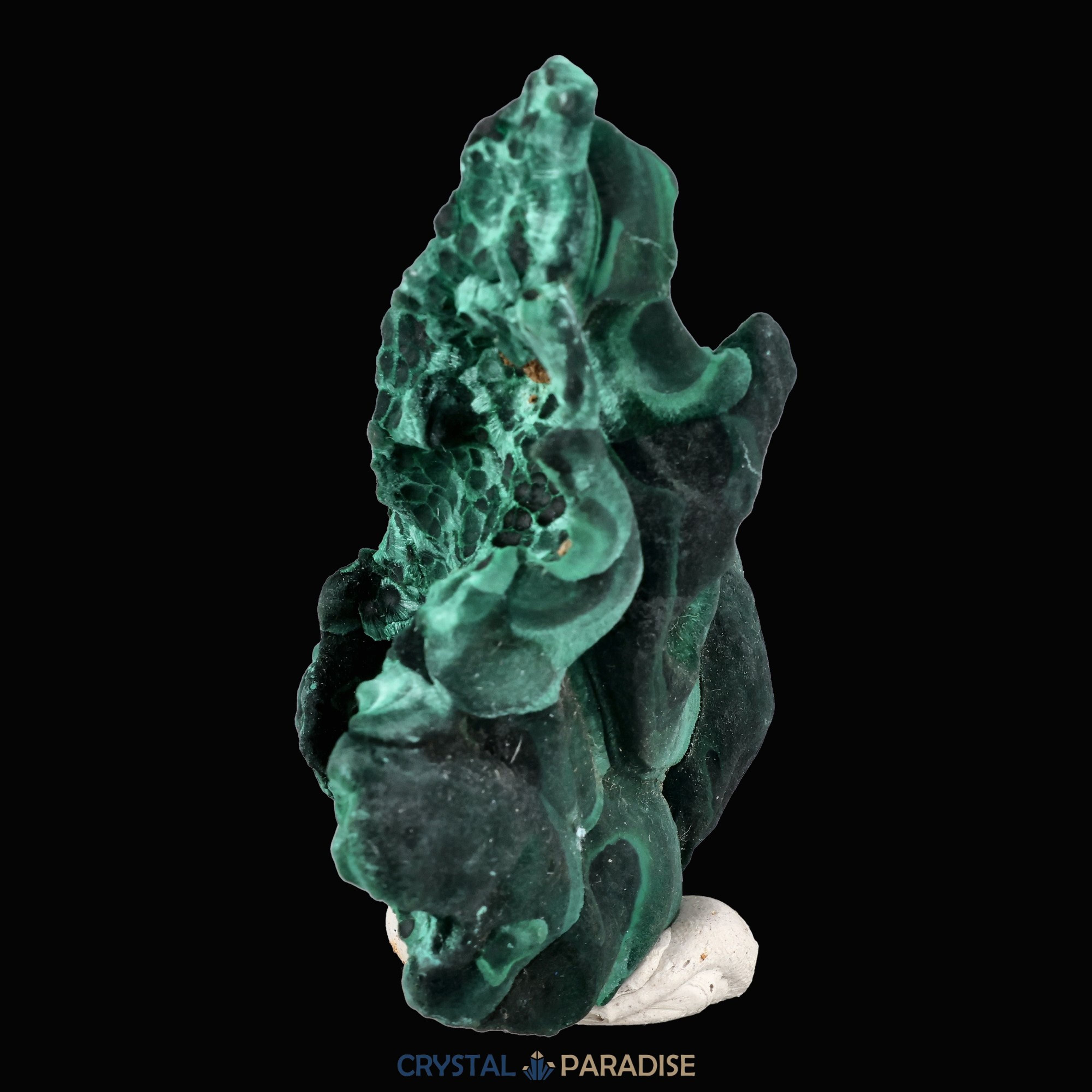 Velvet Samt Malachit Stufe aus der Tantara Mine, Kongo (194g) – Ansicht 8