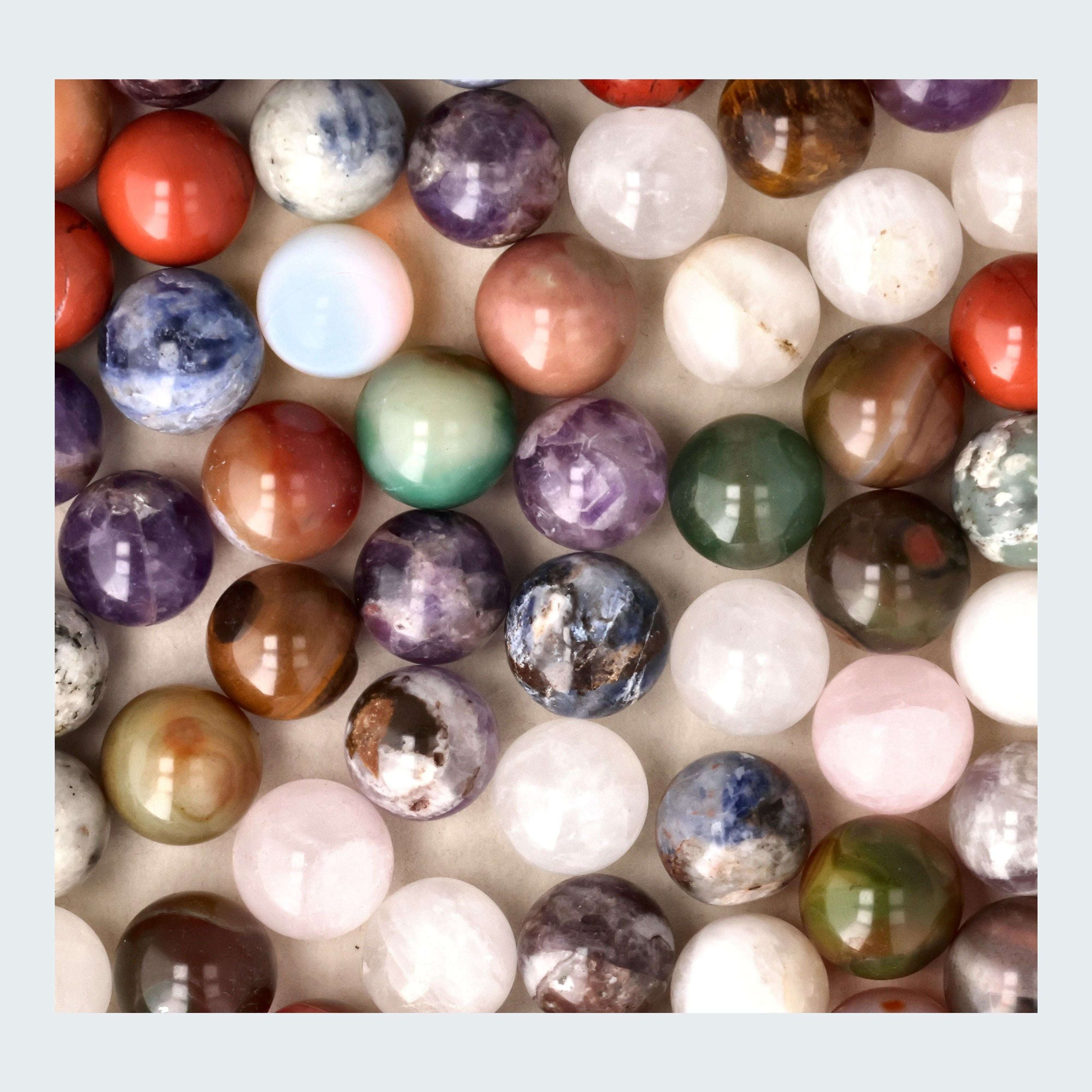 Crystal mini Kugel Mix - 1 Stück - crystal paradise