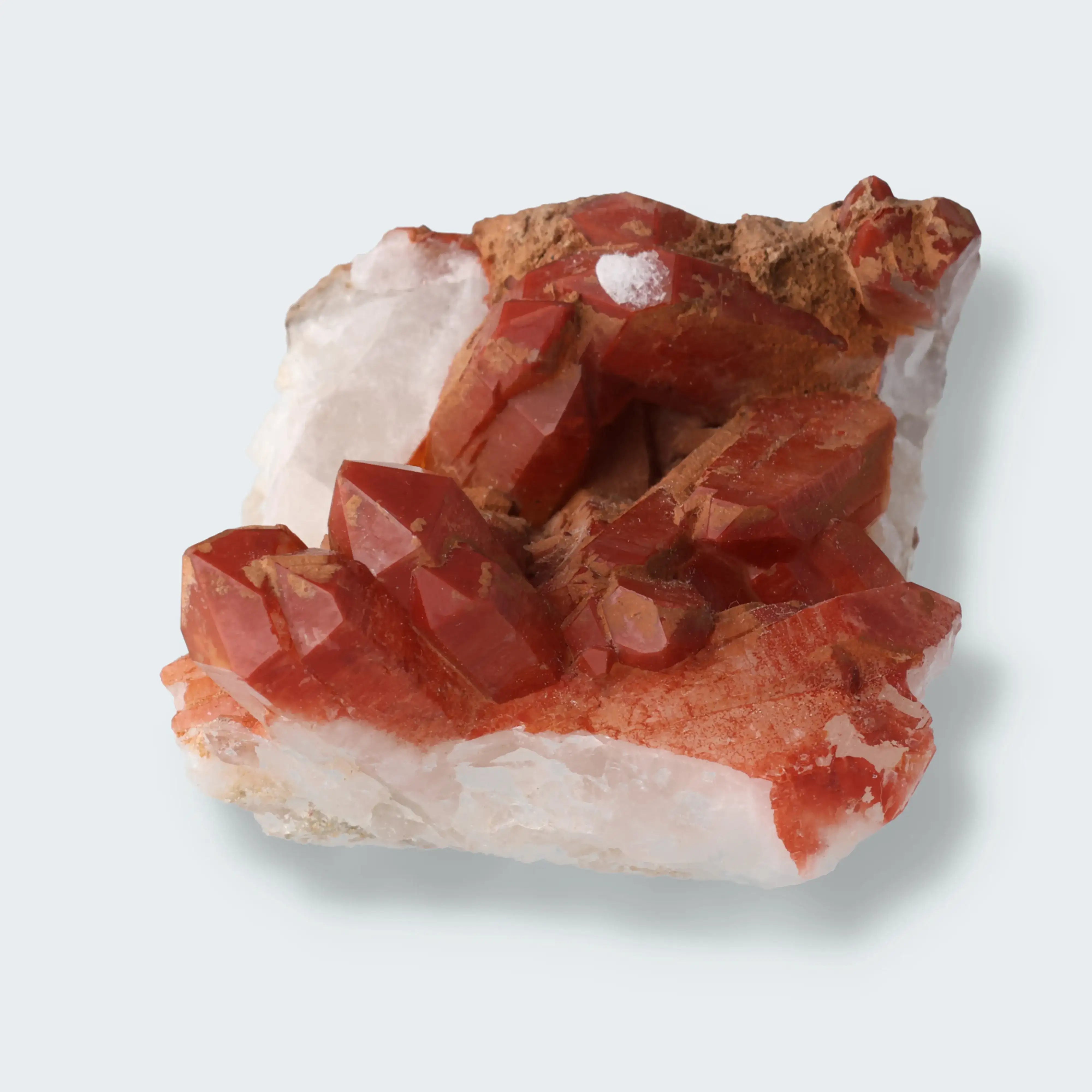 Hämatoid Quarz / Eisenkiesel Stufe aus Namibia (134g)