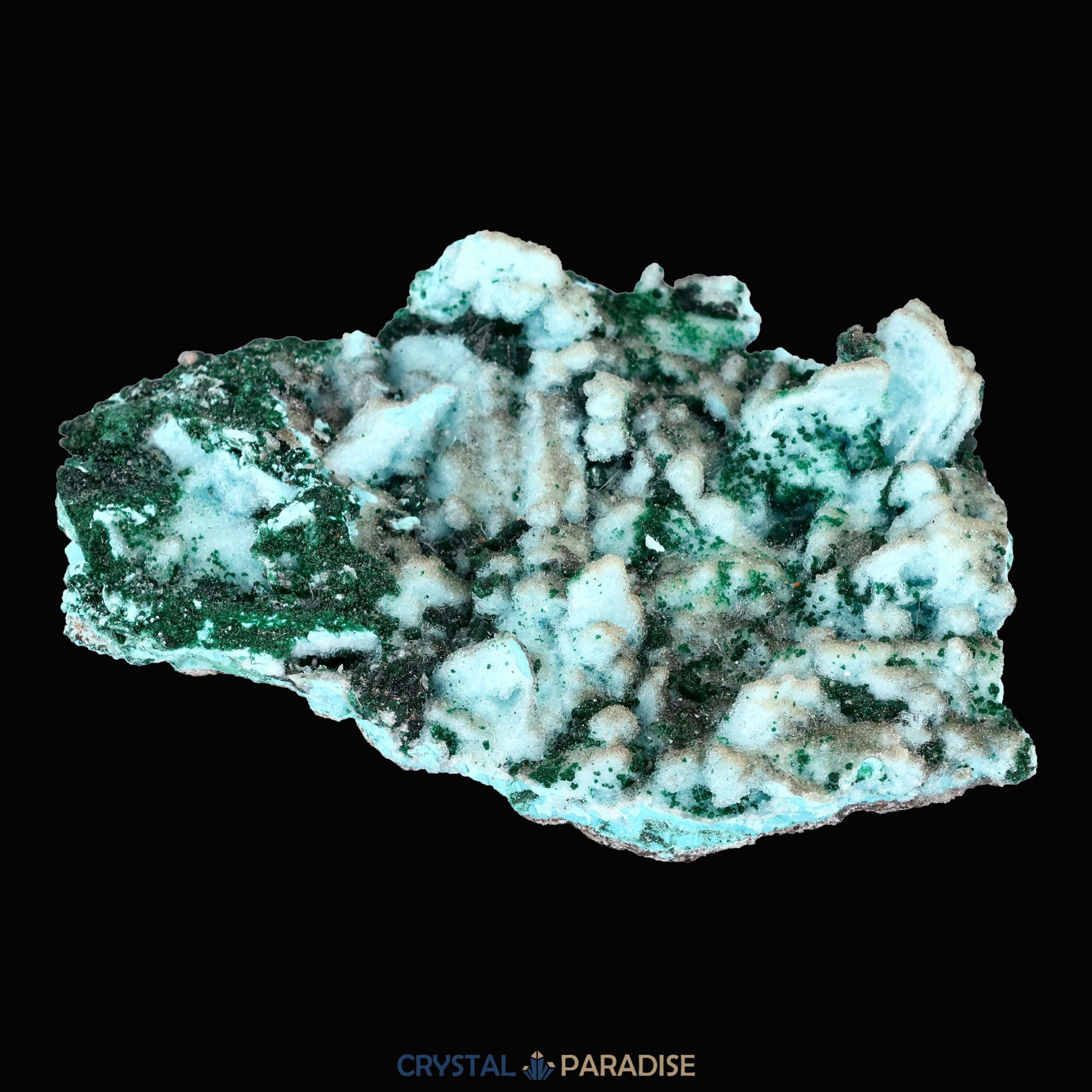 Chrysokoll Stufe aus Tenke-Fungurume, Kolwezi, Lualaba, DR Kongo (72g) - crystal paradise