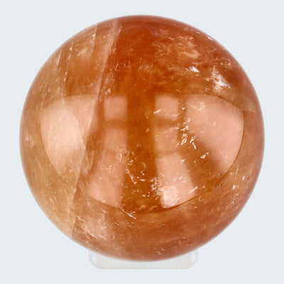 Gelber Calcit Kugel aus Jiangxi, China (536g)