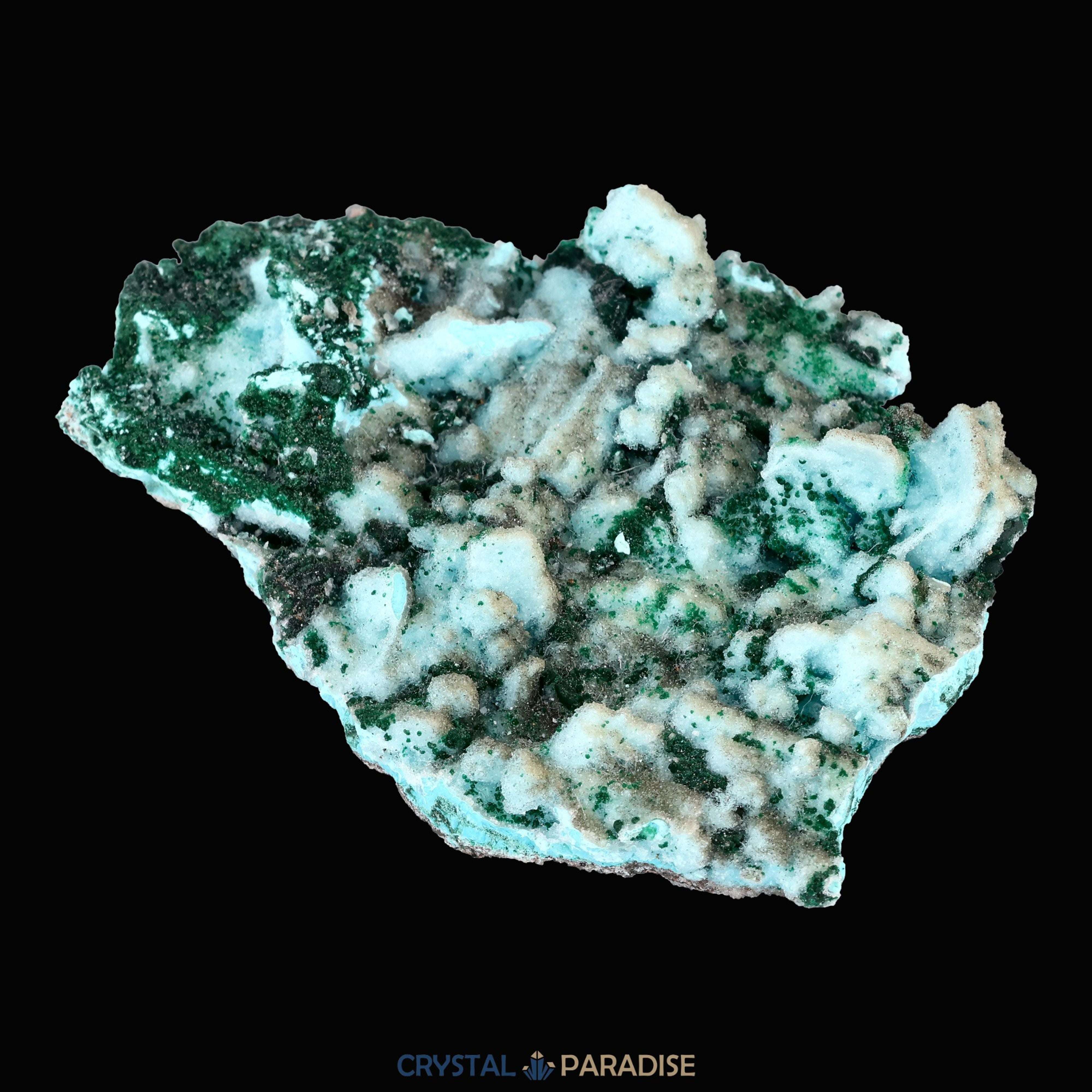 Chrysokoll Stufe aus Tenke-Fungurume, Kolwezi, Lualaba, DR Kongo (72g) - crystal paradise