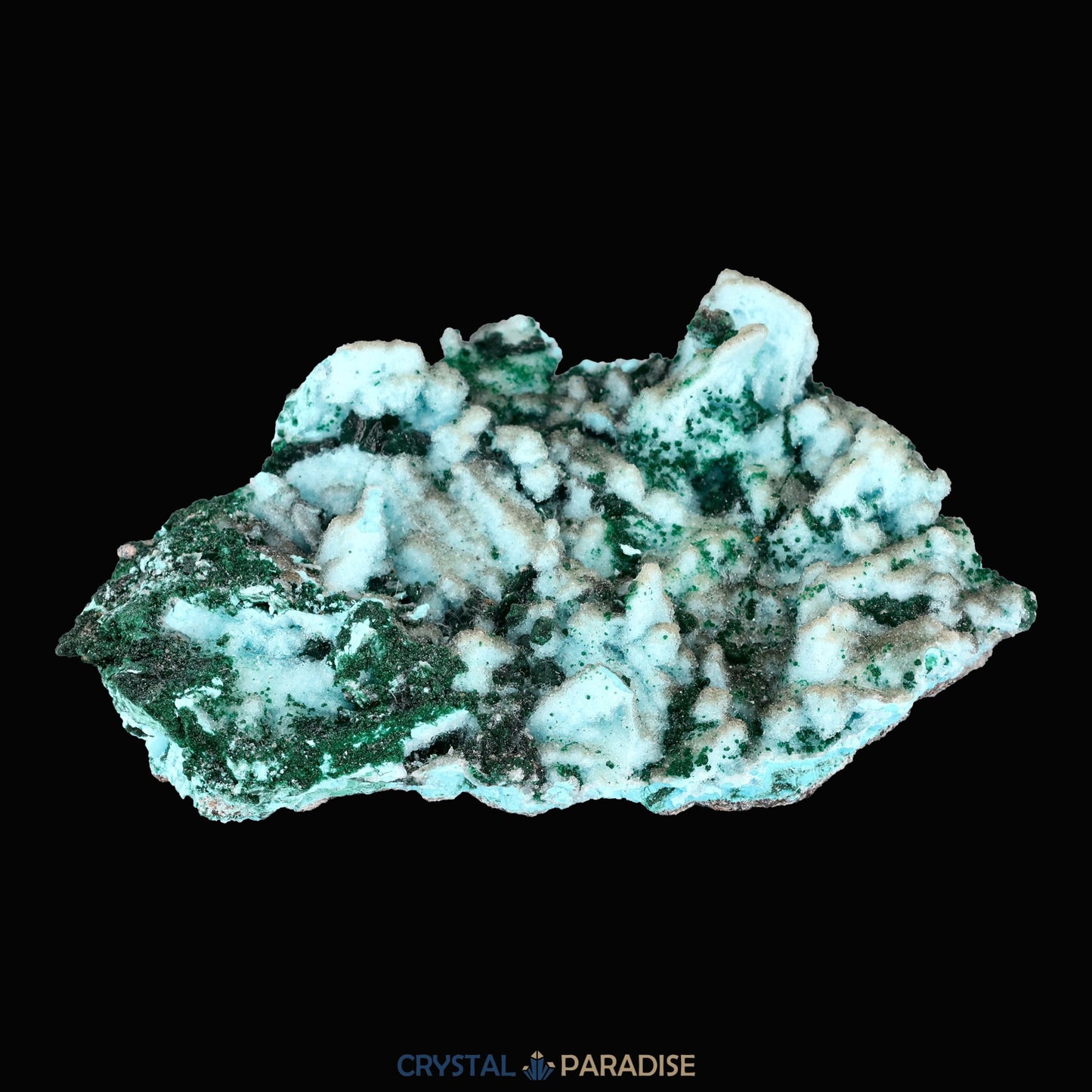 Chrysokoll Stufe aus Tenke-Fungurume, Kolwezi, Lualaba, DR Kongo (72g) - crystal paradise
