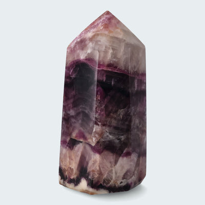 Violetter Fluorit Obelisk aus der inneren Mongolei (730g)