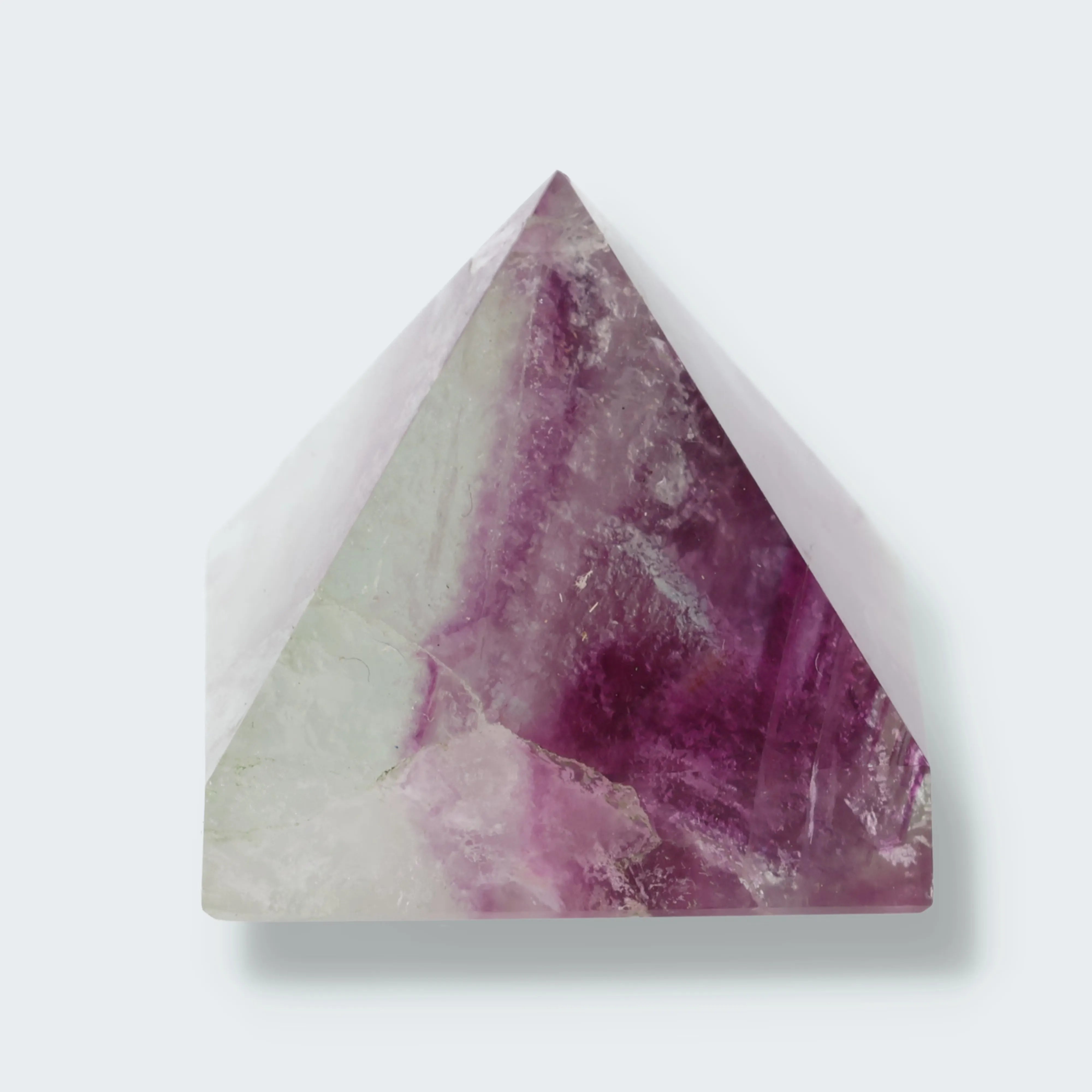 Mini Grüne Fluorit Pyramide (3 cm)