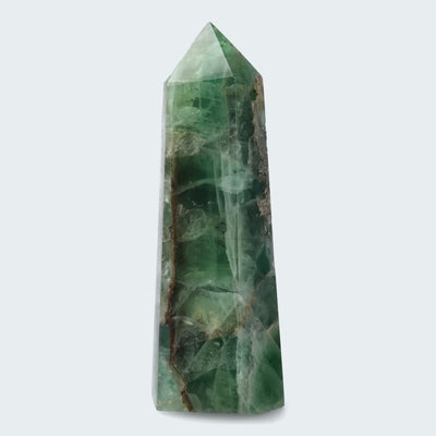 Grüner Fluorit Obelisk aus der inneren Mongolei (1455g)