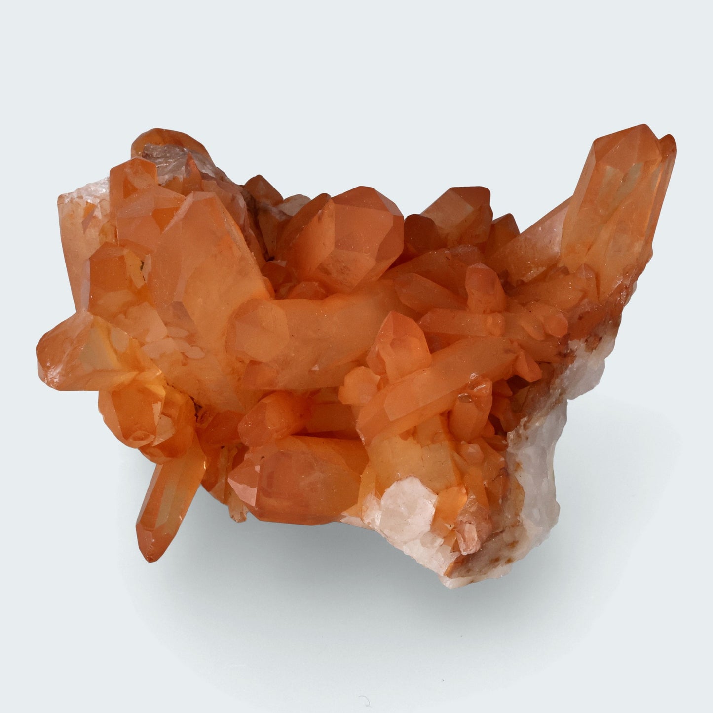 Hämatoid Quarz, Eisenkiesel Stufe aus Brasilien (110g)