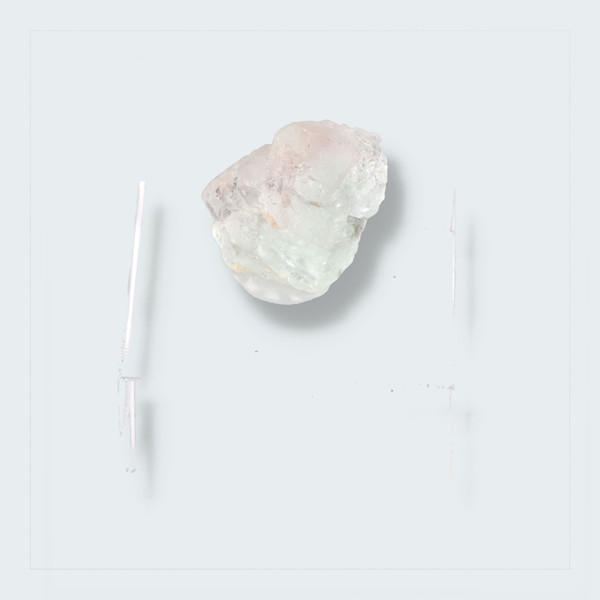 Aquamarin Kristall auf Feldspat aus Pakistan (19g)