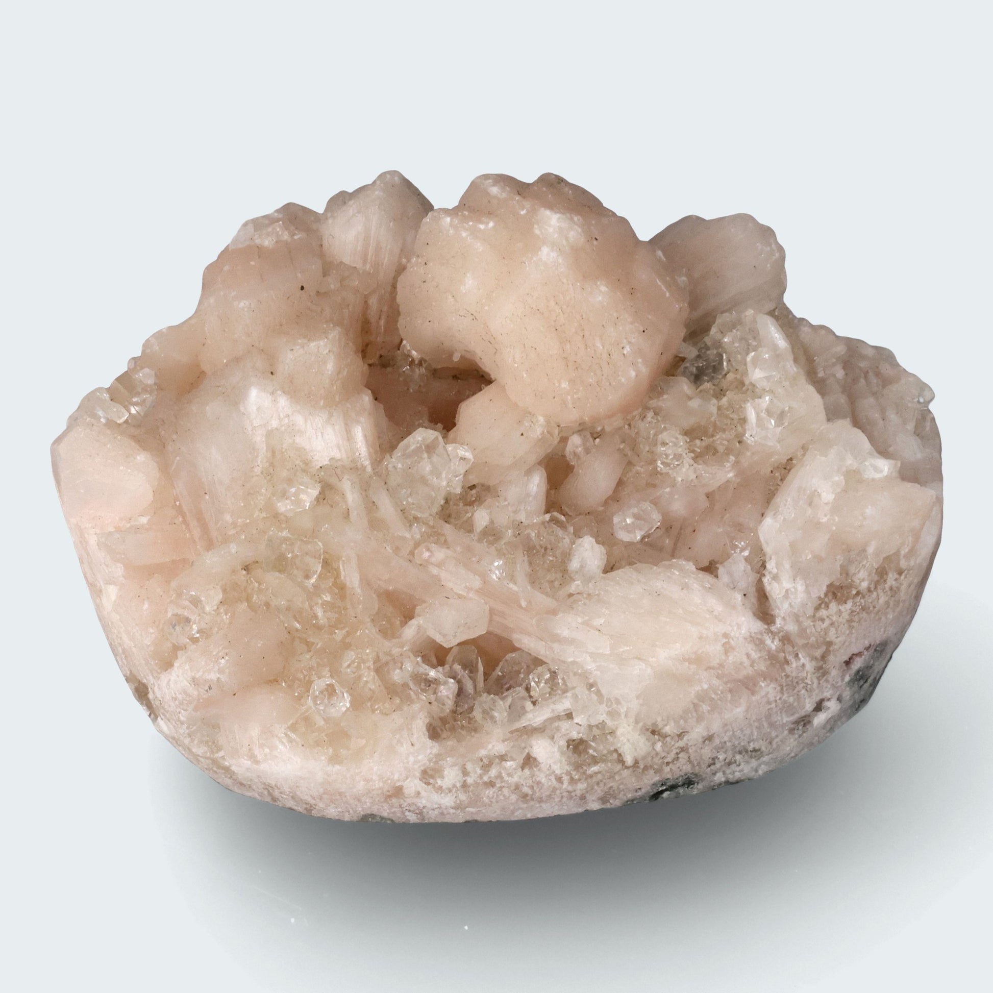 Apophyllit Stilbit Cluster aus Indien