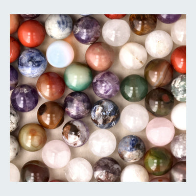 Crystal mini Kugel Mix - 1 Stück - crystal paradise