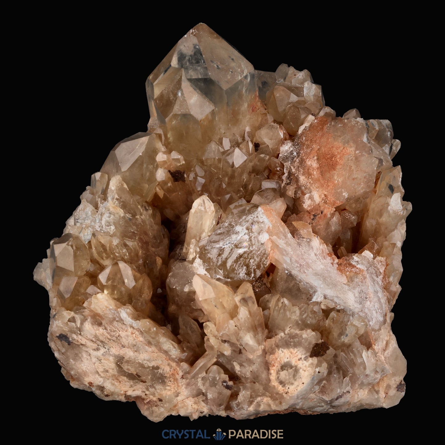 Citrin Handstufe aus Kunduluni, Kongo (1707g) - unbehandelt - crystal paradise