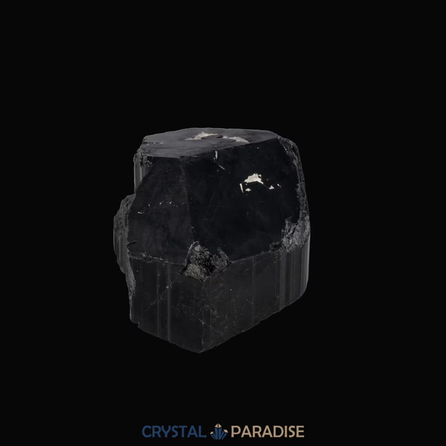 Schwarzer Schörl Turmalin aus Brasilien (184g) - crystal paradise