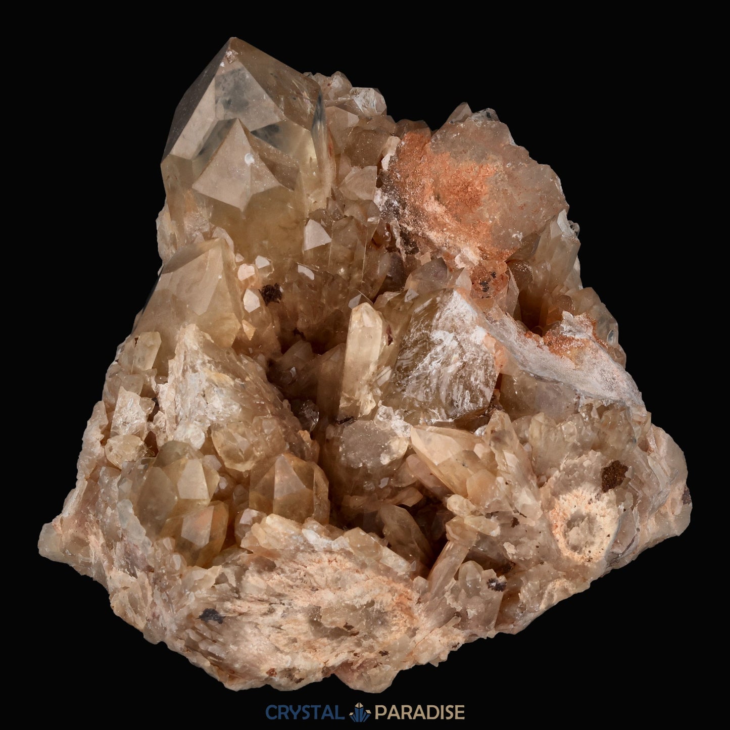 Citrin Handstufe aus Kunduluni, Kongo (1707g) - unbehandelt - crystal paradise