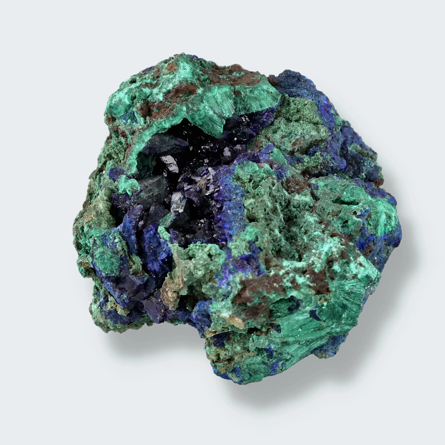 Azurit Malachit Stufe aus Kasachstan (216g)