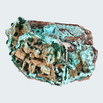 Chrysokoll Stufe aus Tenke-Fungurume, Kolwezi, Lualaba, DR Kongo (1063g)