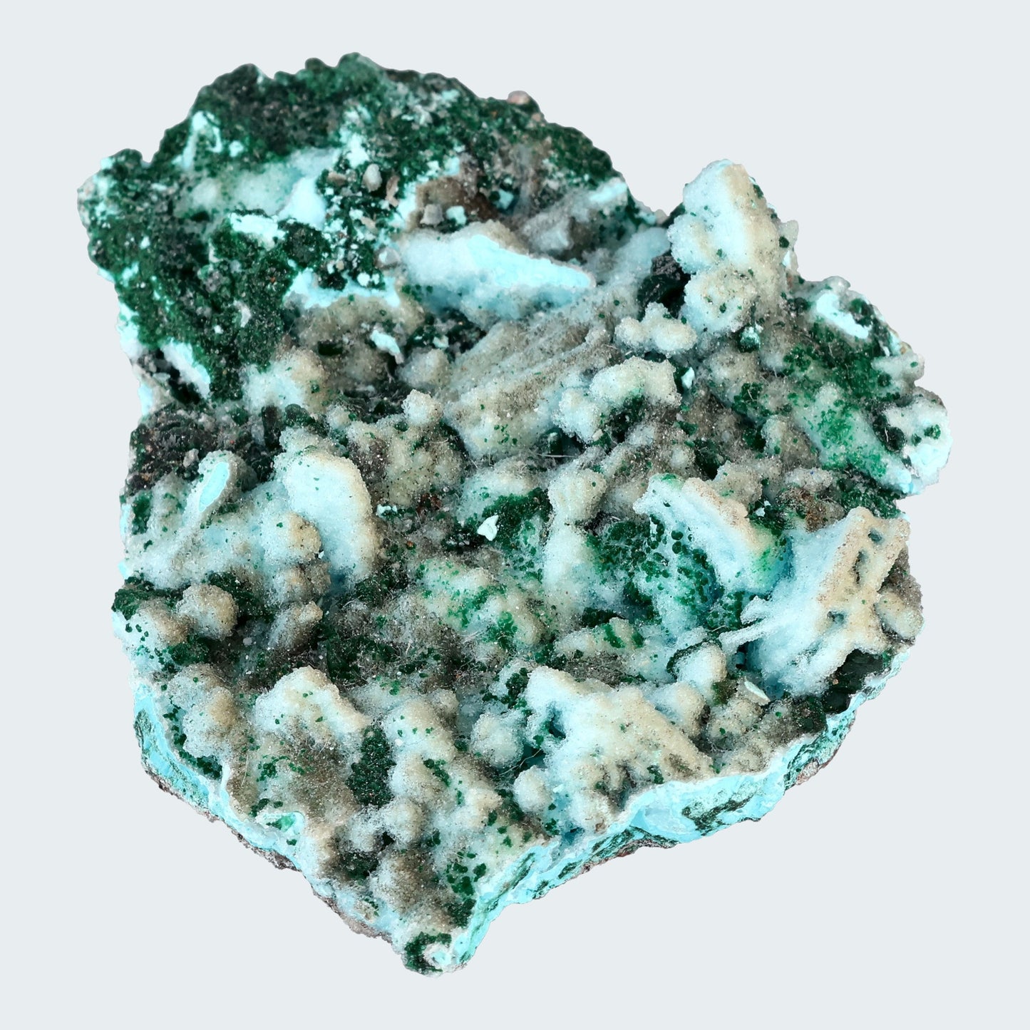 Chrysokoll Stufe aus Tenke-Fungurume, Kolwezi, Lualaba, DR Kongo (72g) - crystal paradise