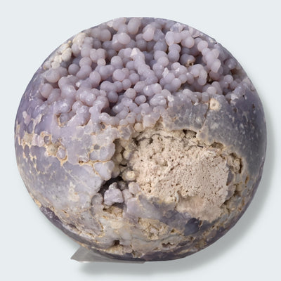 Trauben Achat Druzy Kugeln aus Indonesien (341g)