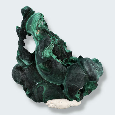 Velvet Samt Malachit Stufe aus der Tantara Mine, Kongo (194g)