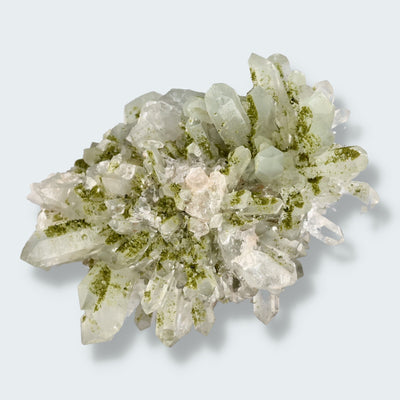 Epidot und  Bergkristall aus der Türkei (102g)