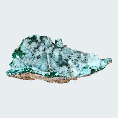 Chrysokoll Stufe aus Tenke-Fungurume, Kolwezi, Lualaba, DR Kongo (21g)