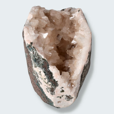 Heulandit Euzeolit Geode aus Indien (297g)