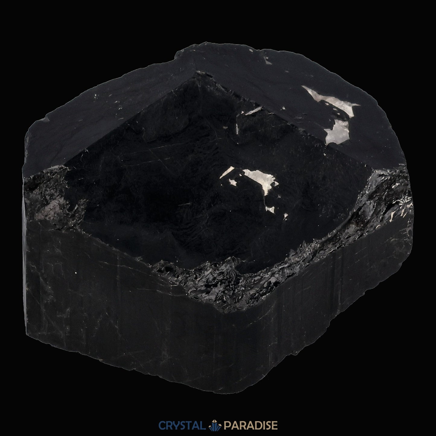 Schwarzer Schörl Turmalin aus Brasilien (184g) - crystal paradise