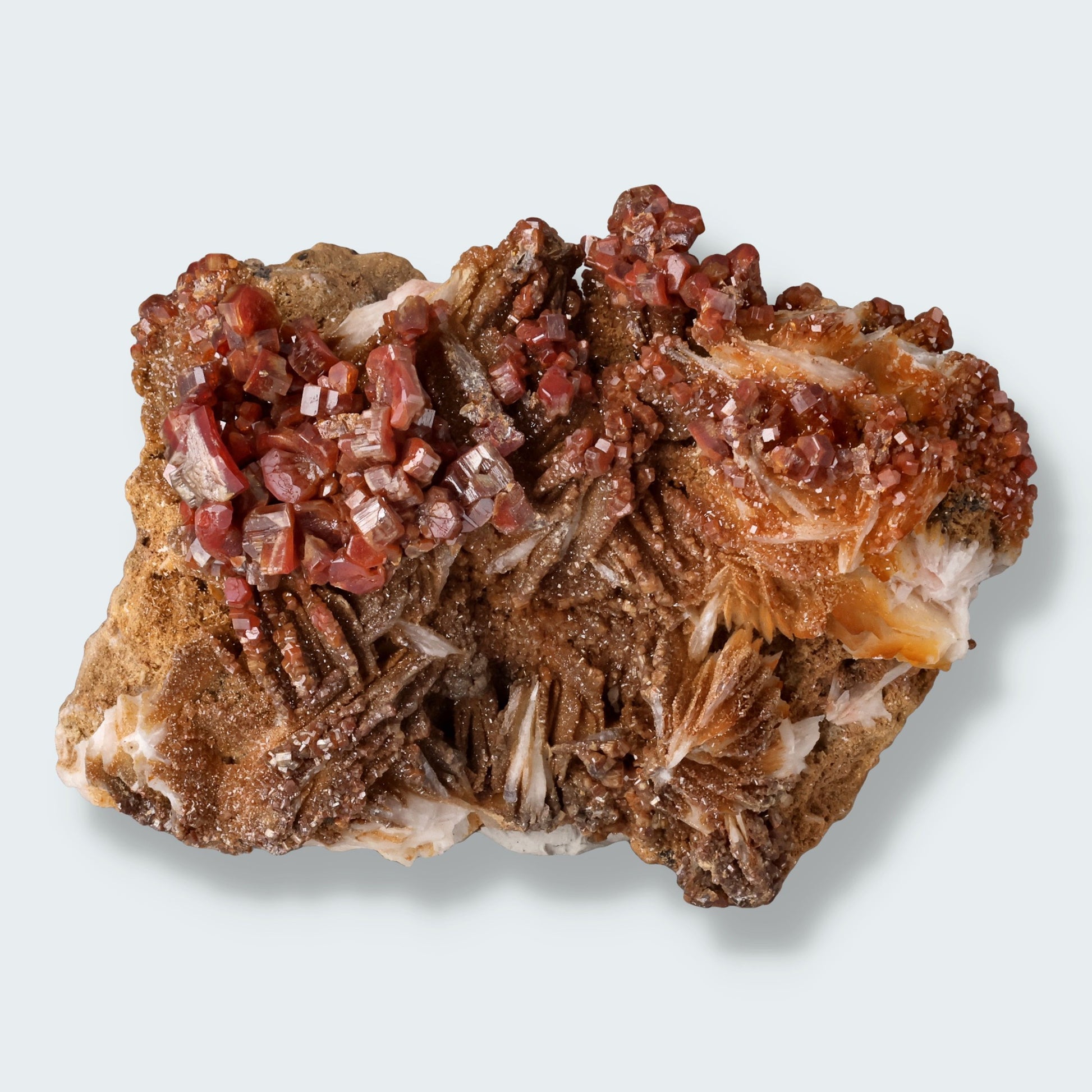 Baryt mit Vanadinit aus Marokko (663g)