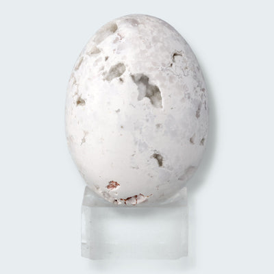 Schneeachat Ei (135 - 180g)