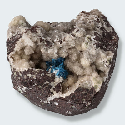 Canvansit auf Stilbit aus Poonah Indien (70g)