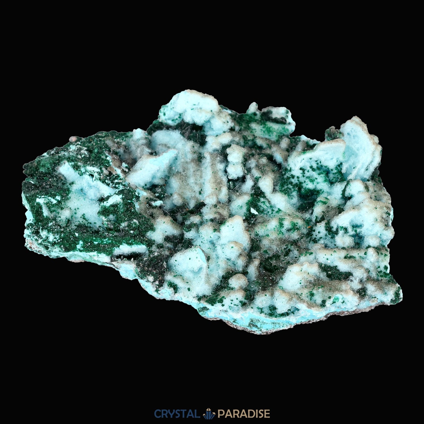 Chrysokoll Stufe aus Tenke-Fungurume, Kolwezi, Lualaba, DR Kongo (72g) - crystal paradise
