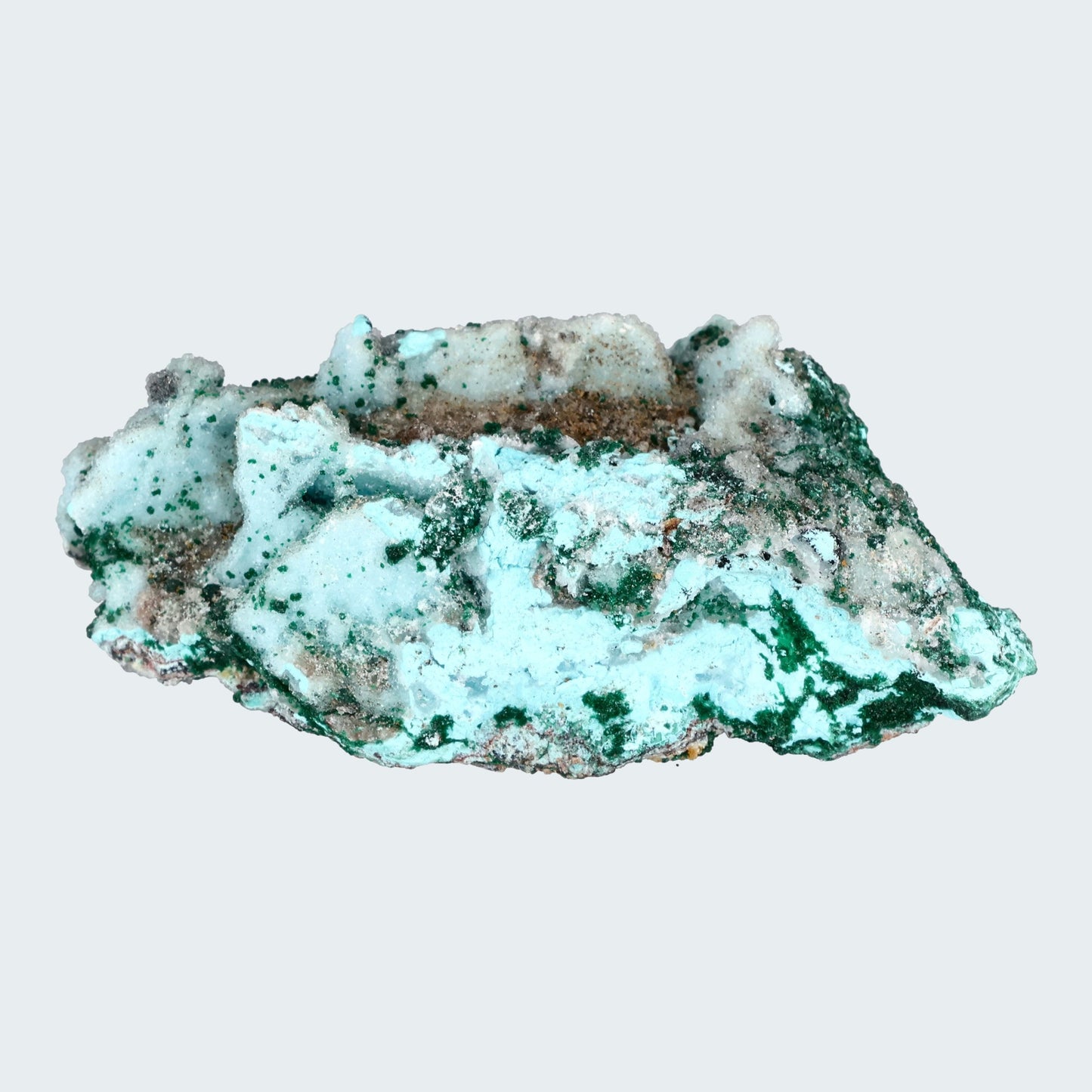 Chrysokoll Stufe aus Tenke-Fungurume, Kolwezi, Lualaba, DR Kongo (35g) - crystal paradise