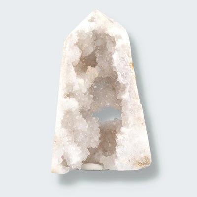 Calcit Türme mit großer kristallisierter Druse