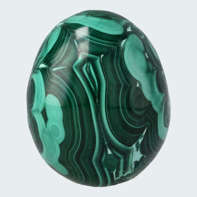 Malachit Ei aus dem Kongo