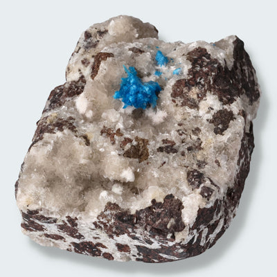 Canvansit auf Stilbit aus Poonah Indien (97g)