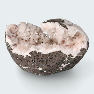 Heulandit Euzeolit Geode aus Indien (260g)