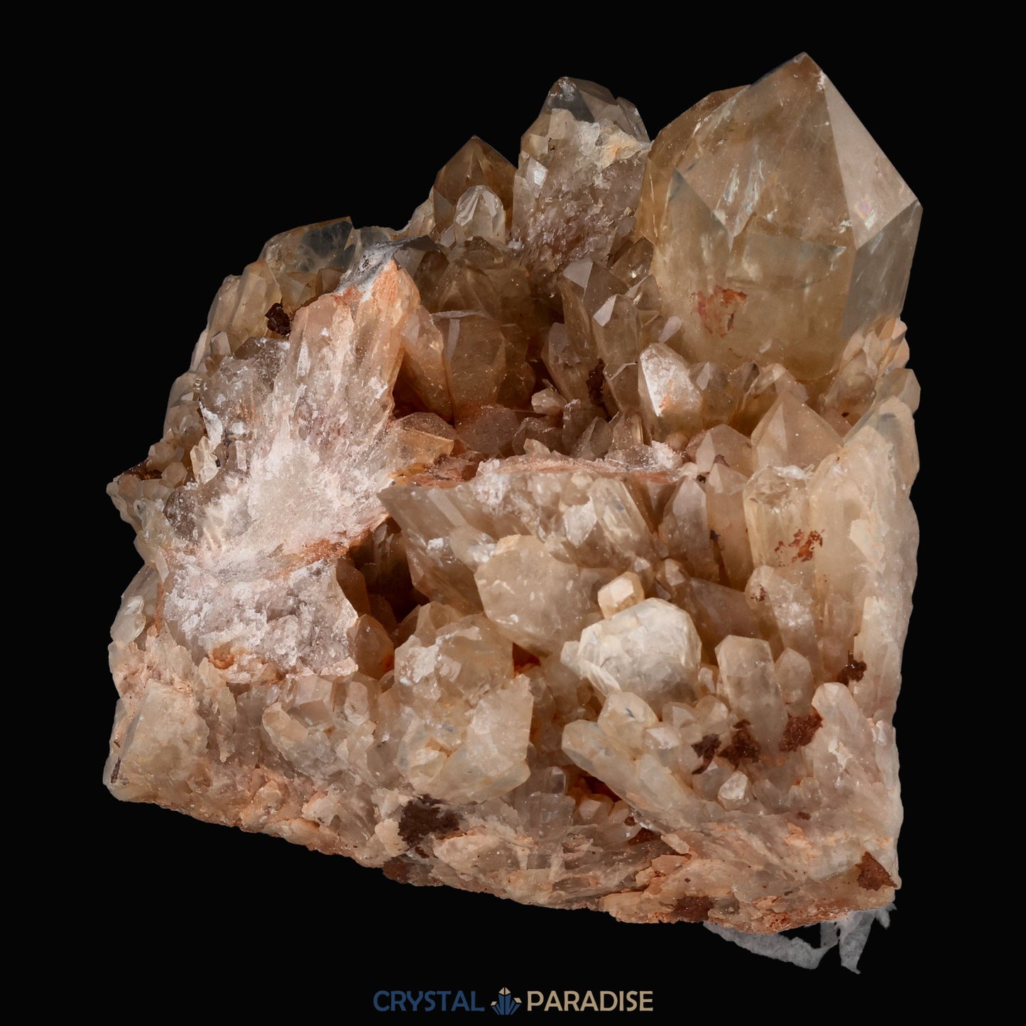 Citrin Handstufe aus Kunduluni, Kongo (1707g) - unbehandelt - crystal paradise