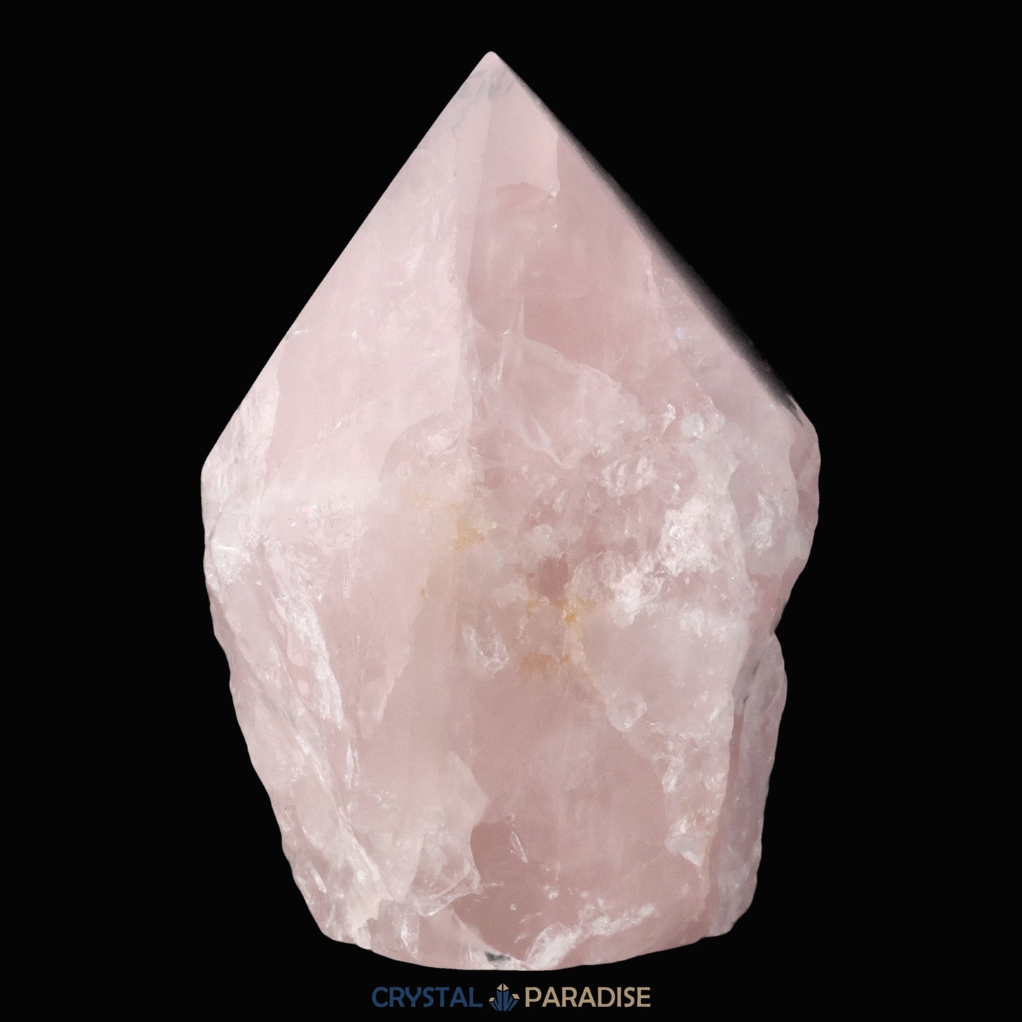 Rosenquarz Spitze aus Brasilien ca. 7 cm - crystal paradise