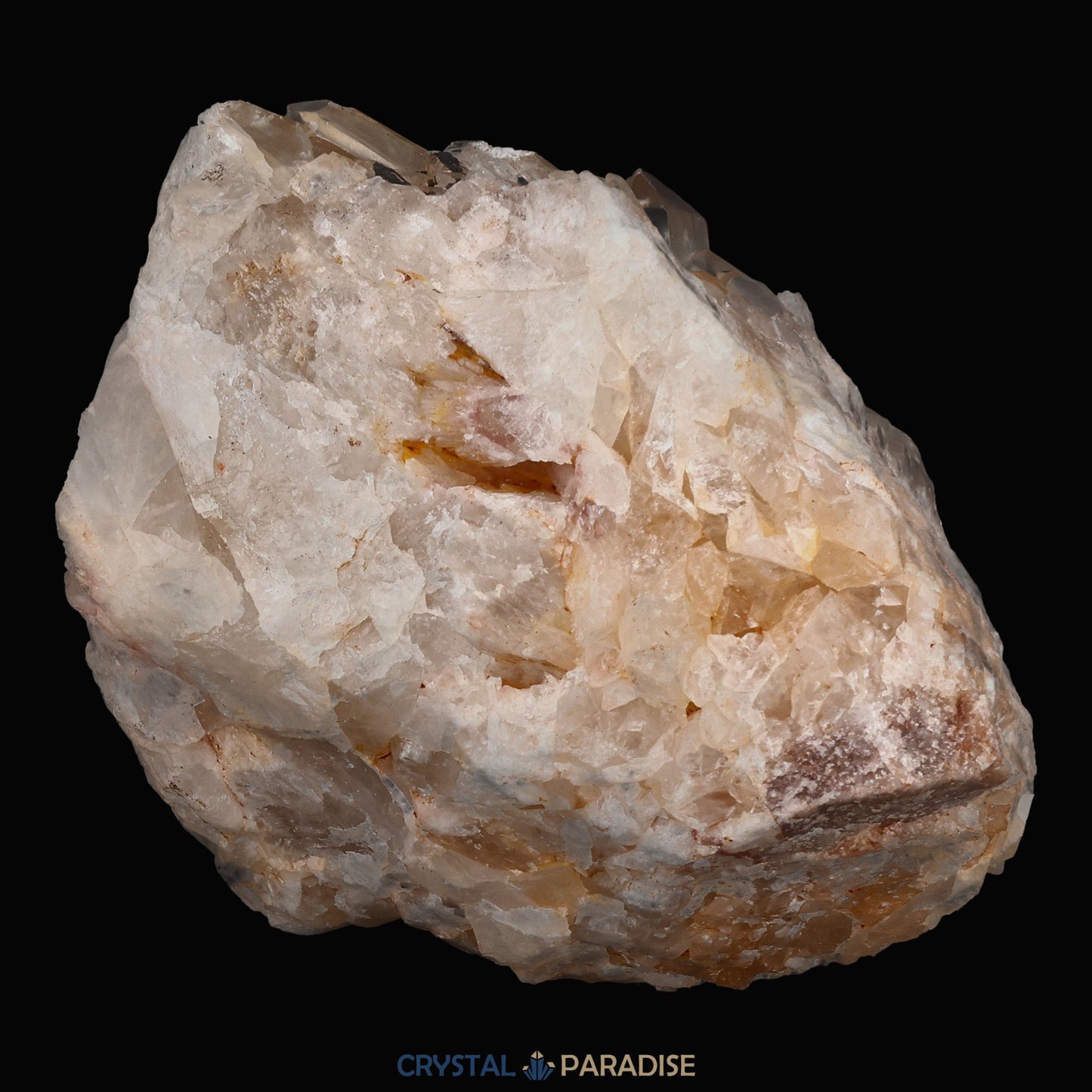 Citrin Handstufe aus Kunduluni, Kongo (543g) - unbehandelt - crystal paradise
