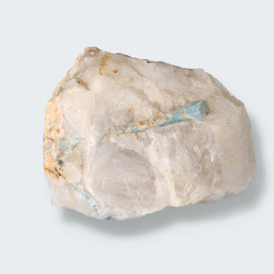 Aquamarin aus Graubünden, Schweiz (409g)