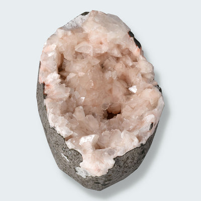 Heulandit Euzeolit Geode aus Indien (387g)
