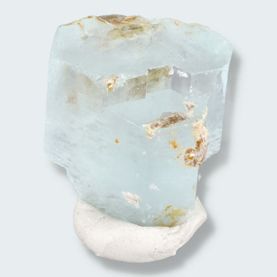 Aquamarin Kristall auf Feldspat aus Pakistan (42g)