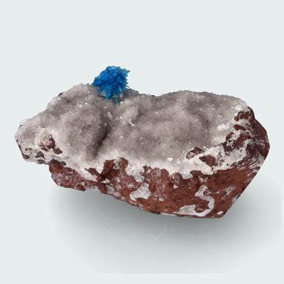 Canvansit auf Stilbit aus Poonah Indien (93g)