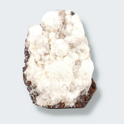 Okenit auf Apophyllit aus Indien (287g)