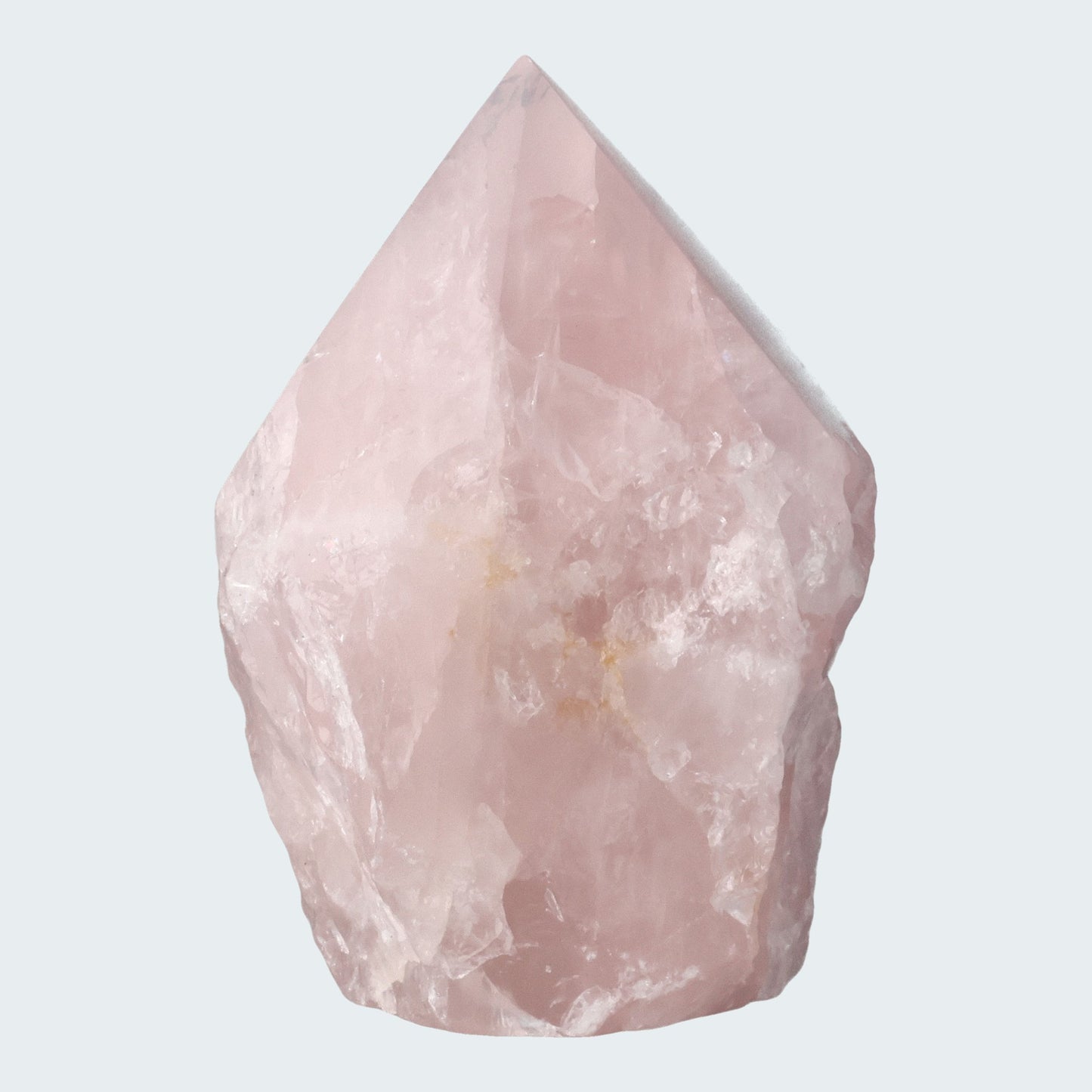 Rosenquarz Spitze aus Brasilien ca. 7 cm - crystal paradise