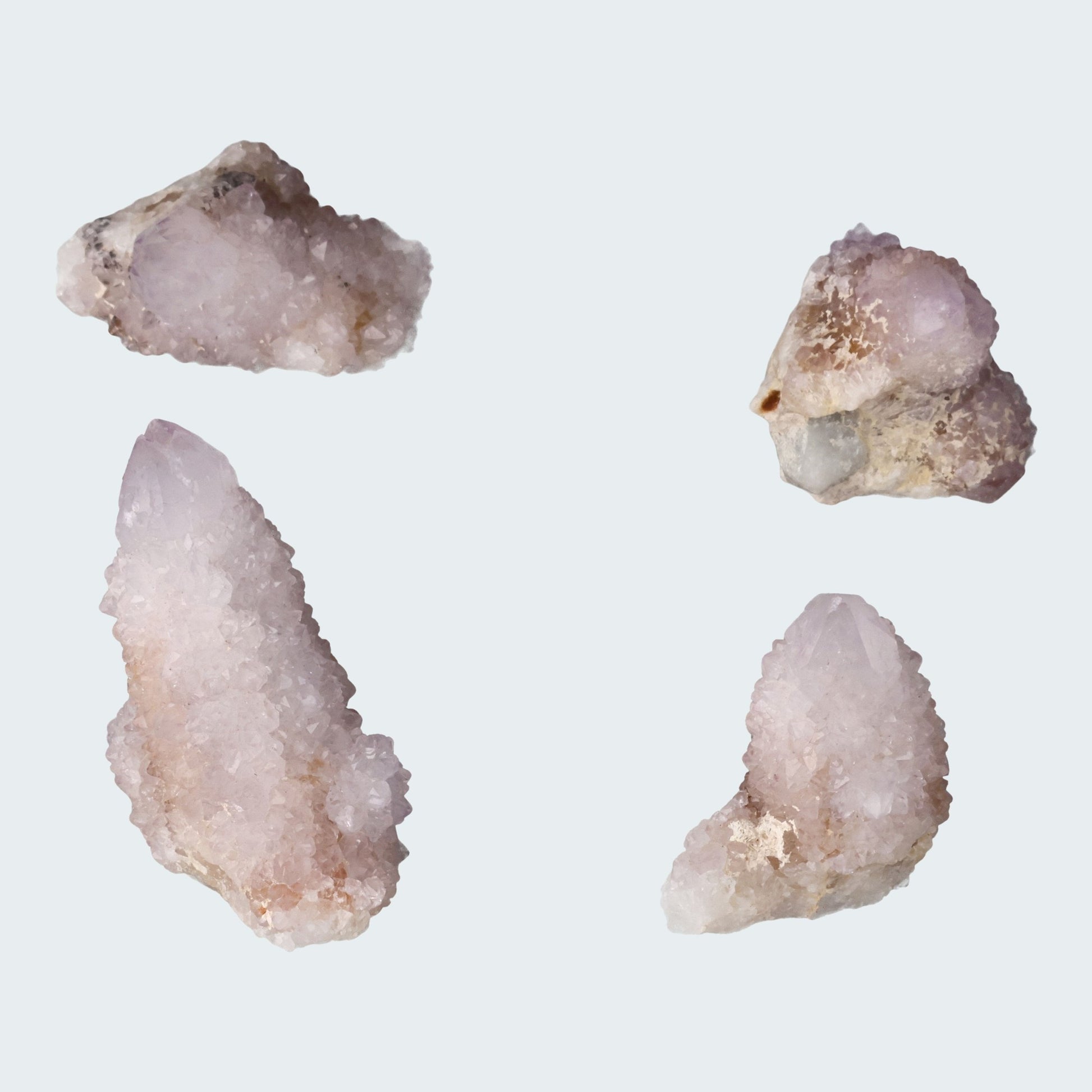 Spirit Quarz aus Boekenhouthoek, Mpumalanga, Süd Afrika - Spitzen